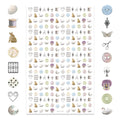 SPRING NAIL MICRO STICKERS | UNLUCKY WISHES