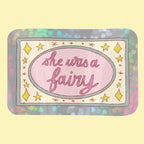 Nany Craft Sticker She Was A Fairy