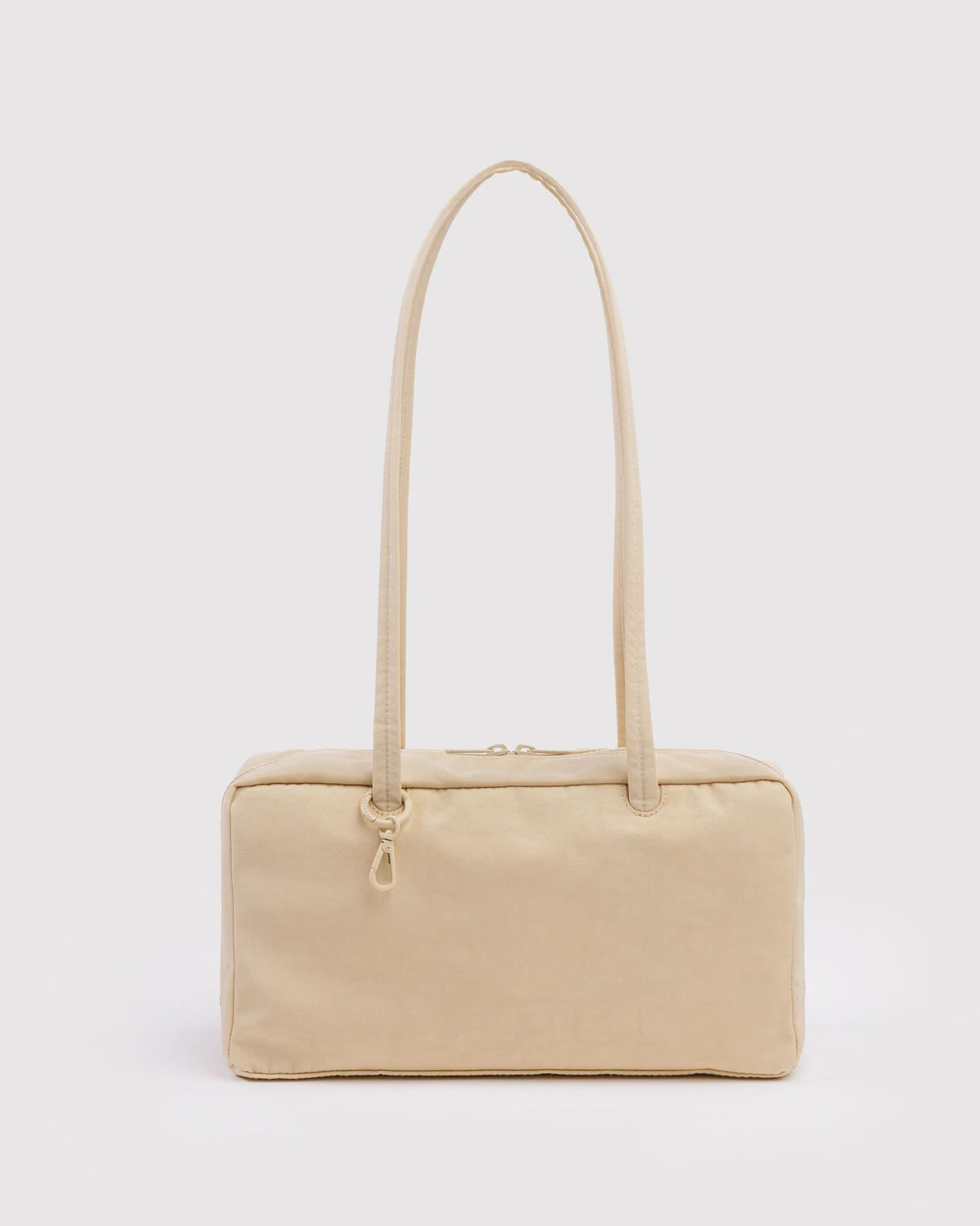 NYLON BOWLER BAG | CUSTARD