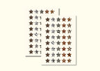 SHELLFLOWER ANIMAL STAR STICKER SHEET