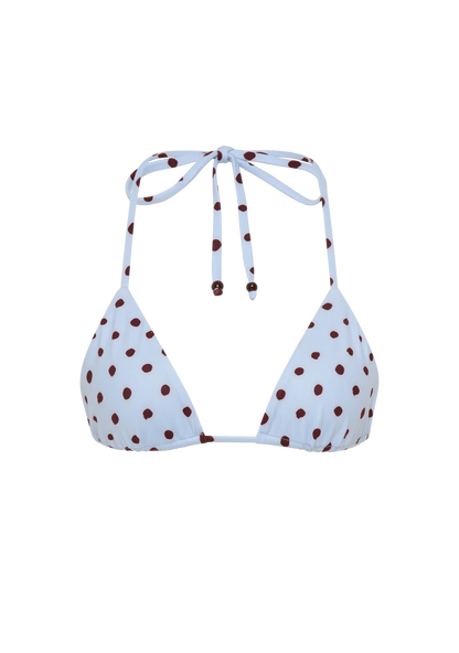 ARNIE TOP | BLUE POLKA FUDGE
