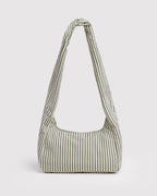 BAGGU NYLON MERINGUE BAG | SAGE STRIPE