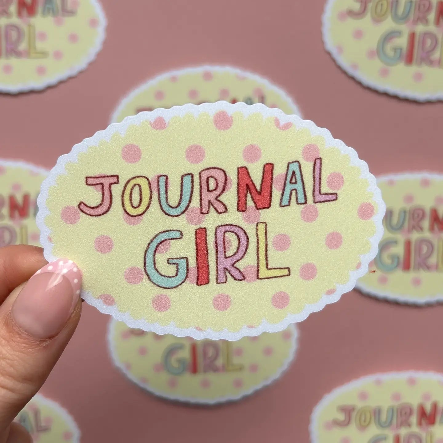 JOURNAL GIRL XL STICKER | NANY CRAFT SHOP