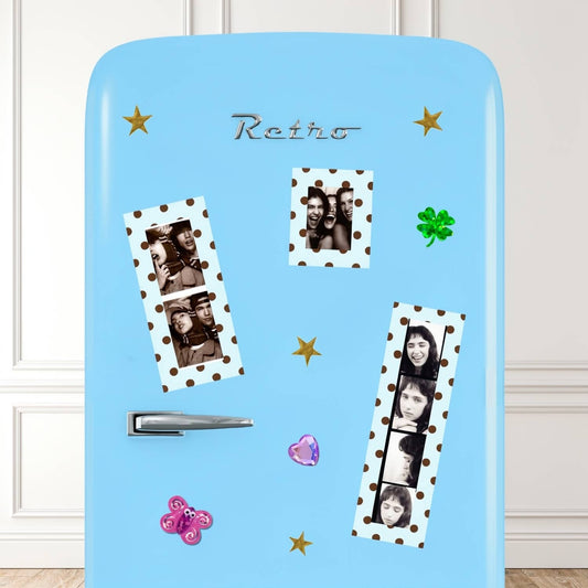 Horse Girl Spotty Babe Photostrip Frame Magnet 1