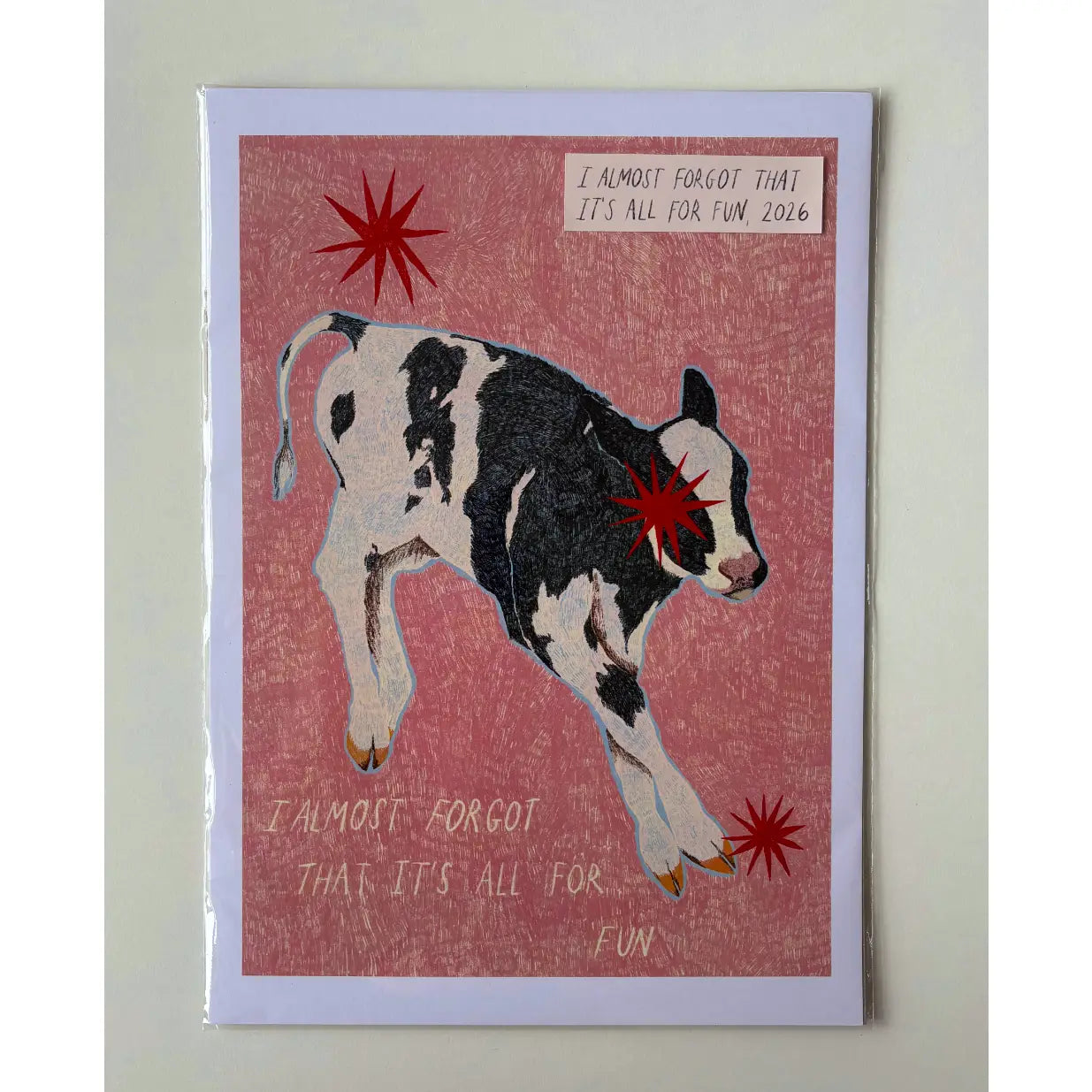 Molly Stredwick Almost Forgot That Its All For Fun A4 Print