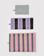 FLAT POUCH | CANDY SHOP STRIPES