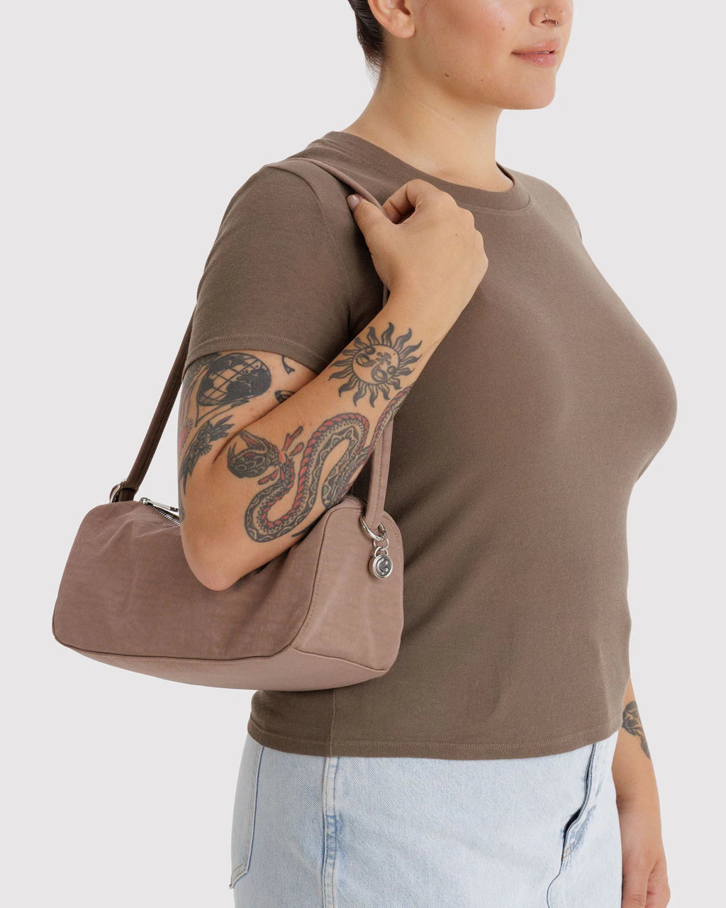 NYLON LOAF BAG | TOASTED ALMOND