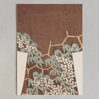 Kiku Print Hanikamu Postcard