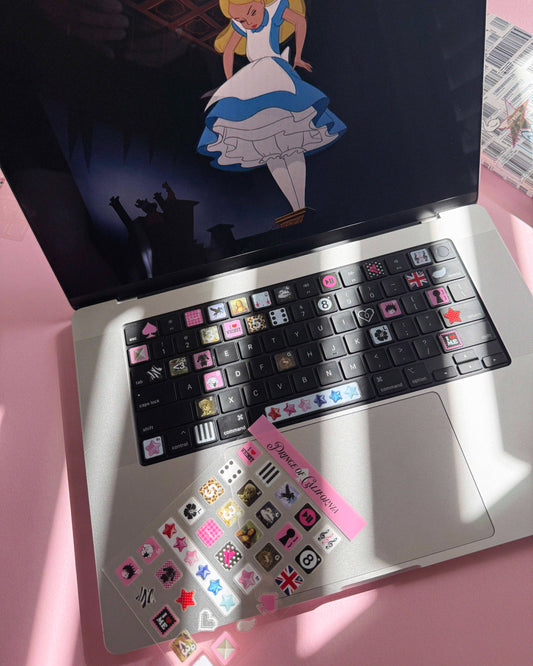 Prince of California Keyboard Sticker Sheet 2