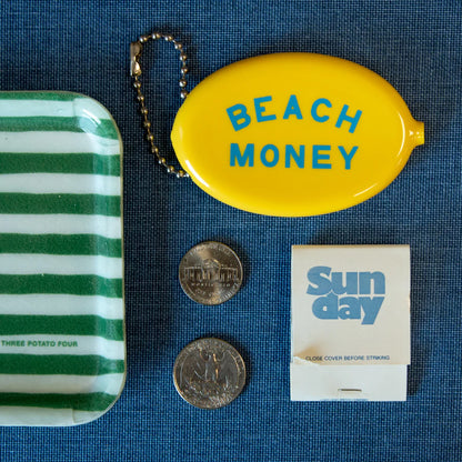Three Potato Four Coin Pouch Beach Money