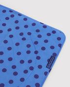 Baggu Puffy Picnic Blanket Blue Polka Dot