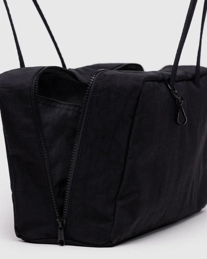 MEDIUM NYLON BOWLER BAG | BLACK