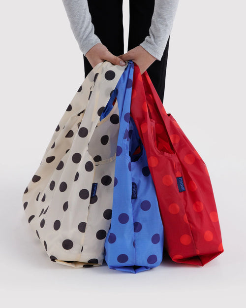 Baggu Standard Set Of 3 Polka Dot Mix