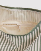 BAGGU NYLON SHOULDER BAG | SAGE STRIPE