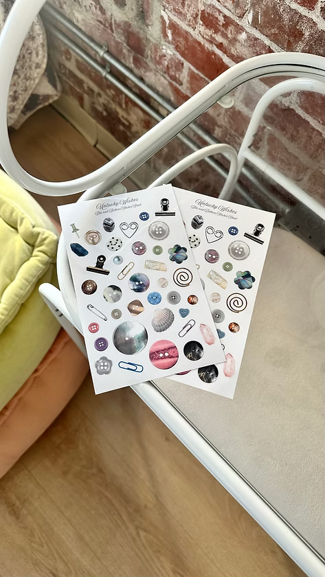 BITS & BUTTONS | STICKER SHEET