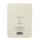 Canonbury Press Ruby Jelly Greeting Card Birthday Card