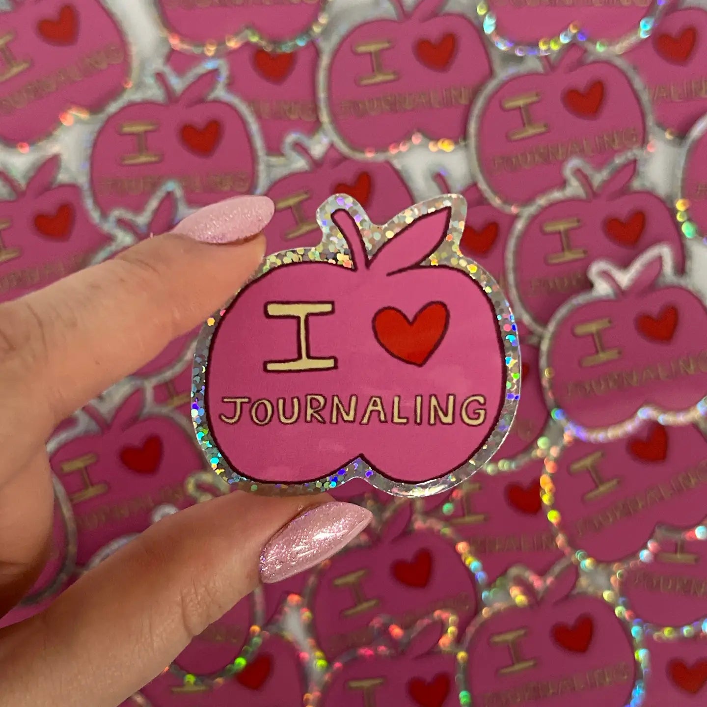 JOURNAL LOVE STICKER | NANY CRAFT SHOP