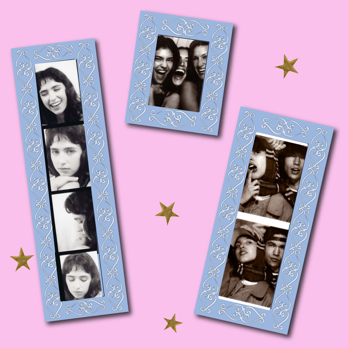 Horse Girl Silvy Photobooth Frame Magnet 2