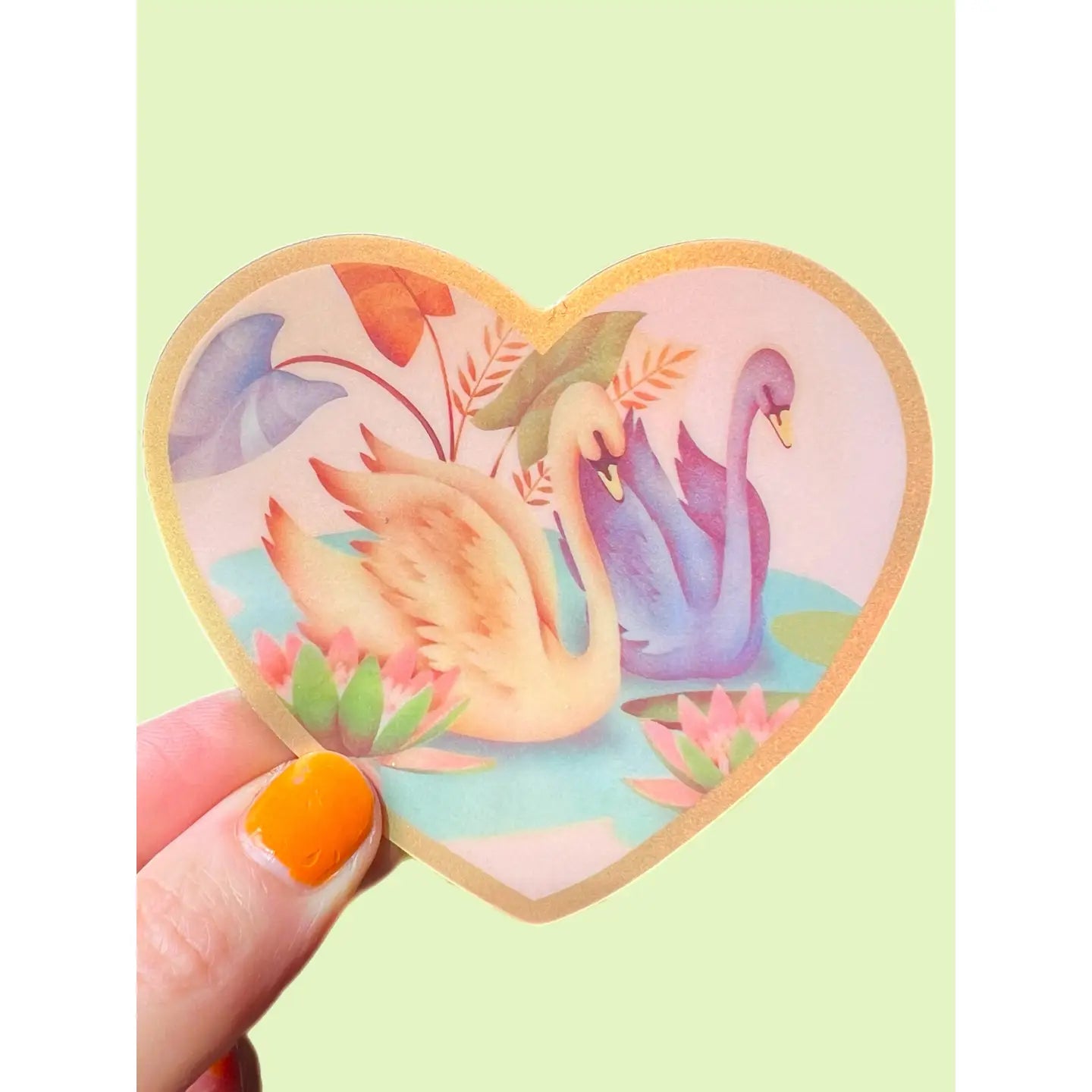 SWAN FRIEND STICKER