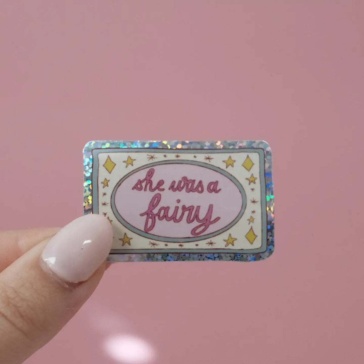 Nany Craft Sticker She Was A Fairy