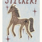 Molly Stredwick Star Horse Sticker