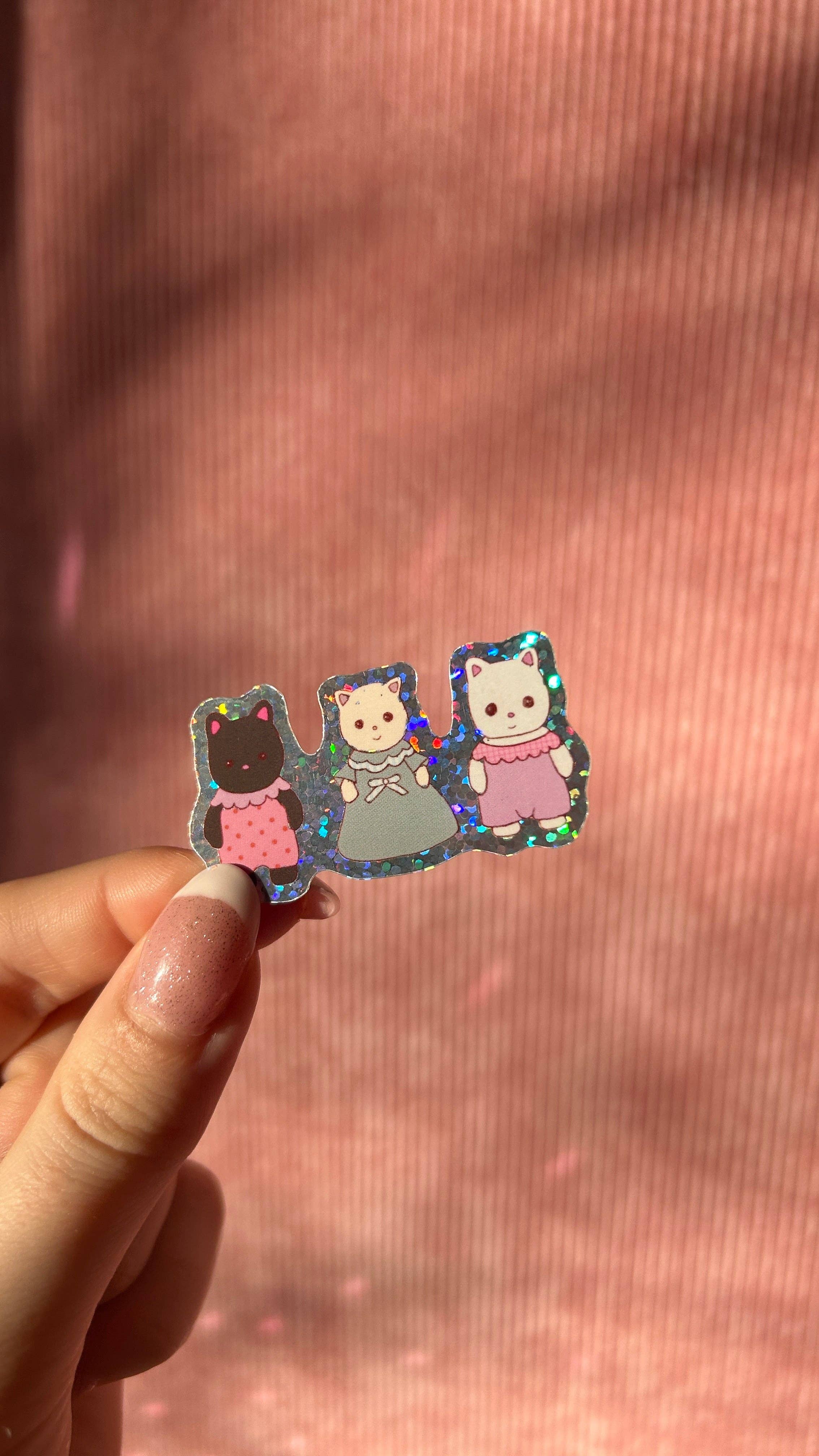 3 MINI RABBITS | STICKER