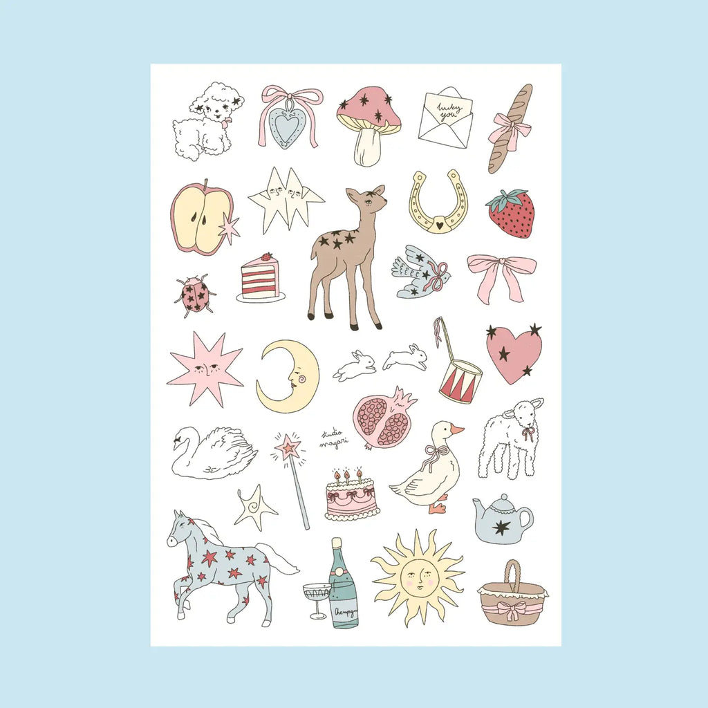 STUDIO MAGARI | WHIMSY STICKER SHEET