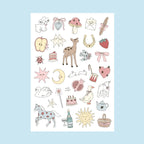 STUDIO MAGARI | WHIMSY STICKER SHEET