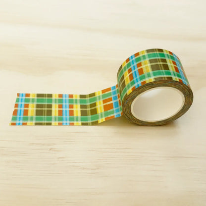 WARM PLAID | WASHI TAPE | RAGS AF