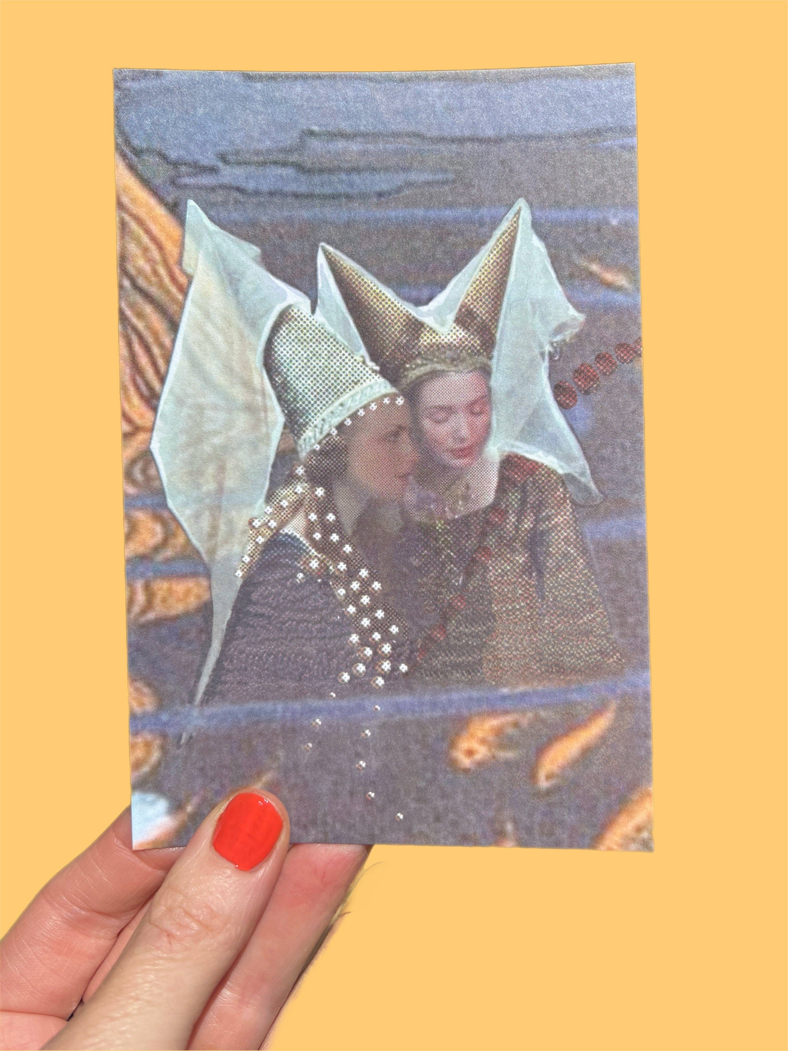 POSTCARD Two Princesses In The Water