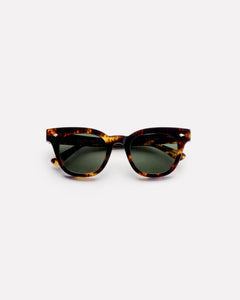 Dylan - Tortoise Polished / Green Polarized - Sunglasses - EPOKHE EYEWEAR