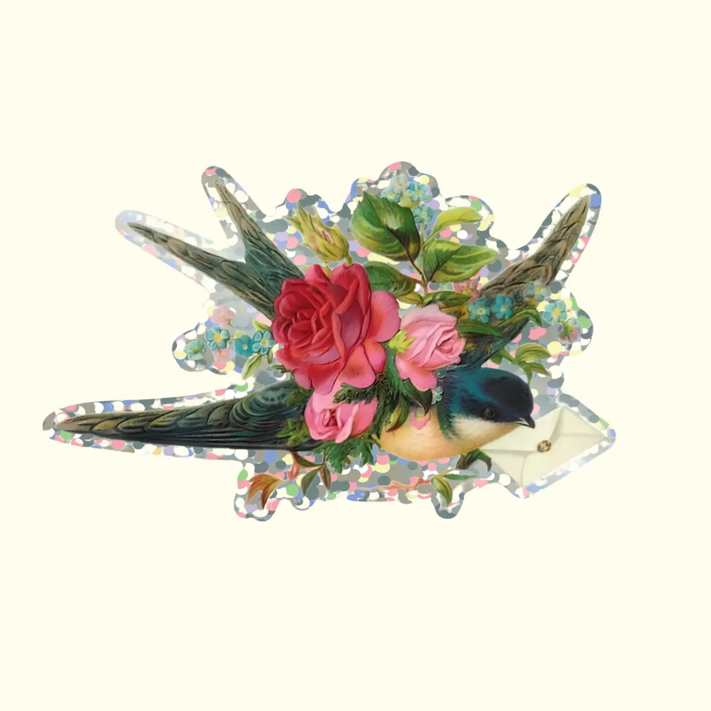 Shellflower Swallow Sticker