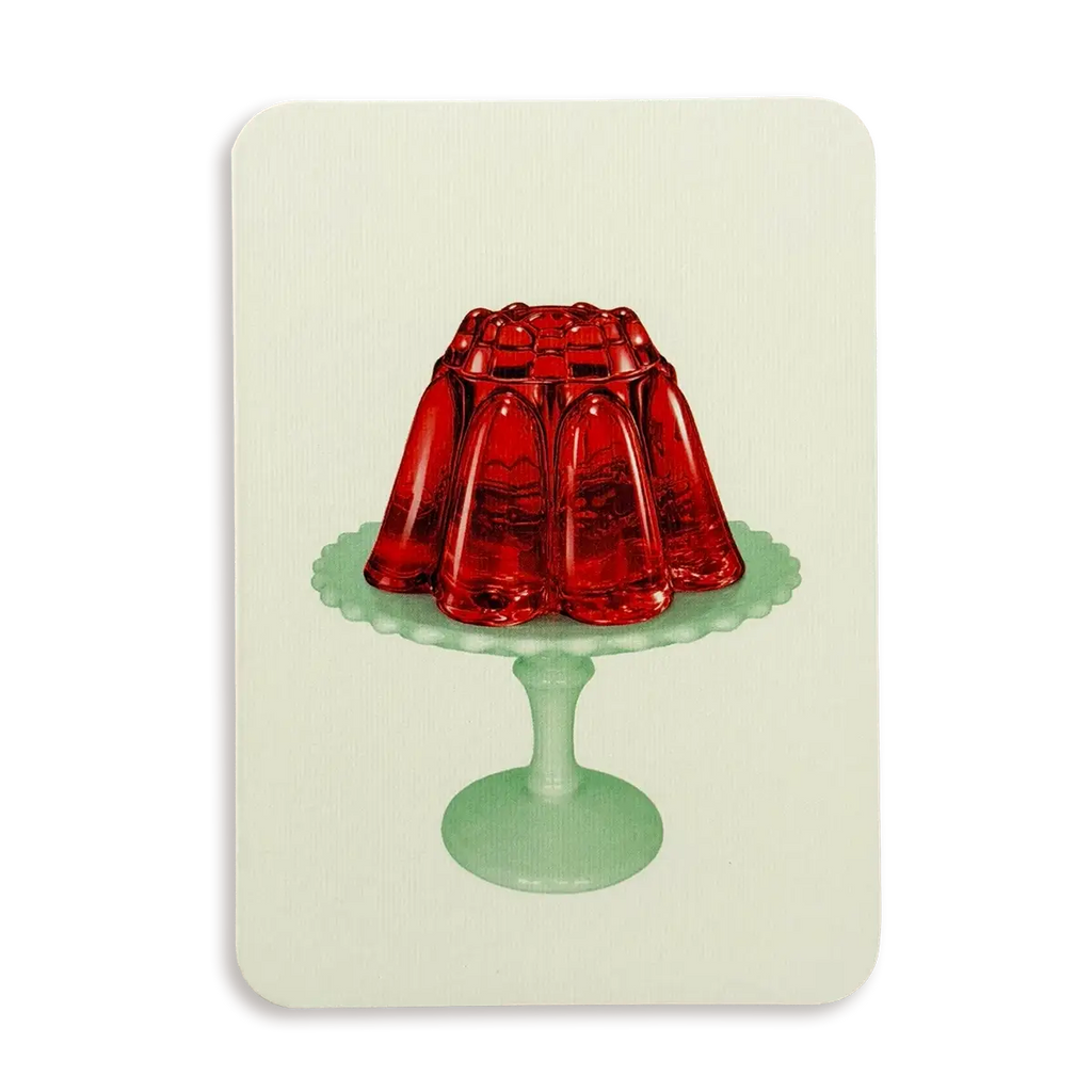 Canonbury Press Ruby Jelly Greeting Card Birthday Card