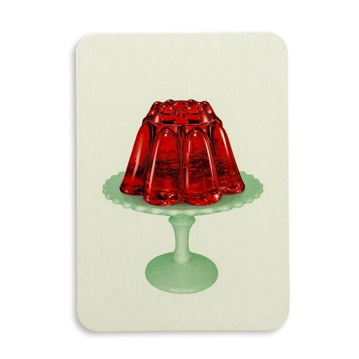 Canonbury Press Ruby Jelly Greeting Card Birthday Card