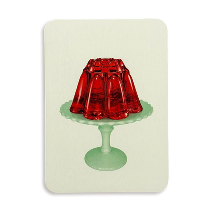 Canonbury Press Ruby Jelly Greeting Card Birthday Card