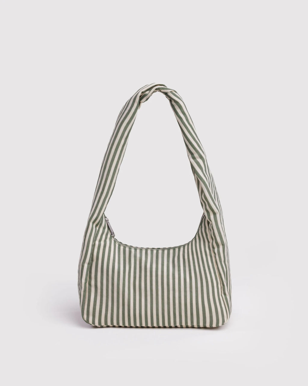SMALL NYLON MERINGUE BAG | SAGE STRIPE
