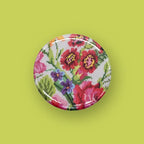 Riley Grae Cross Stitch Flowers Magnet
