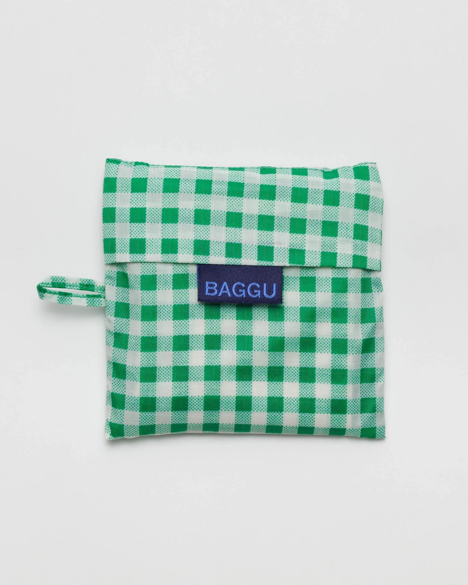 STANDARD BAGGU |  GREEN GINGHAM
