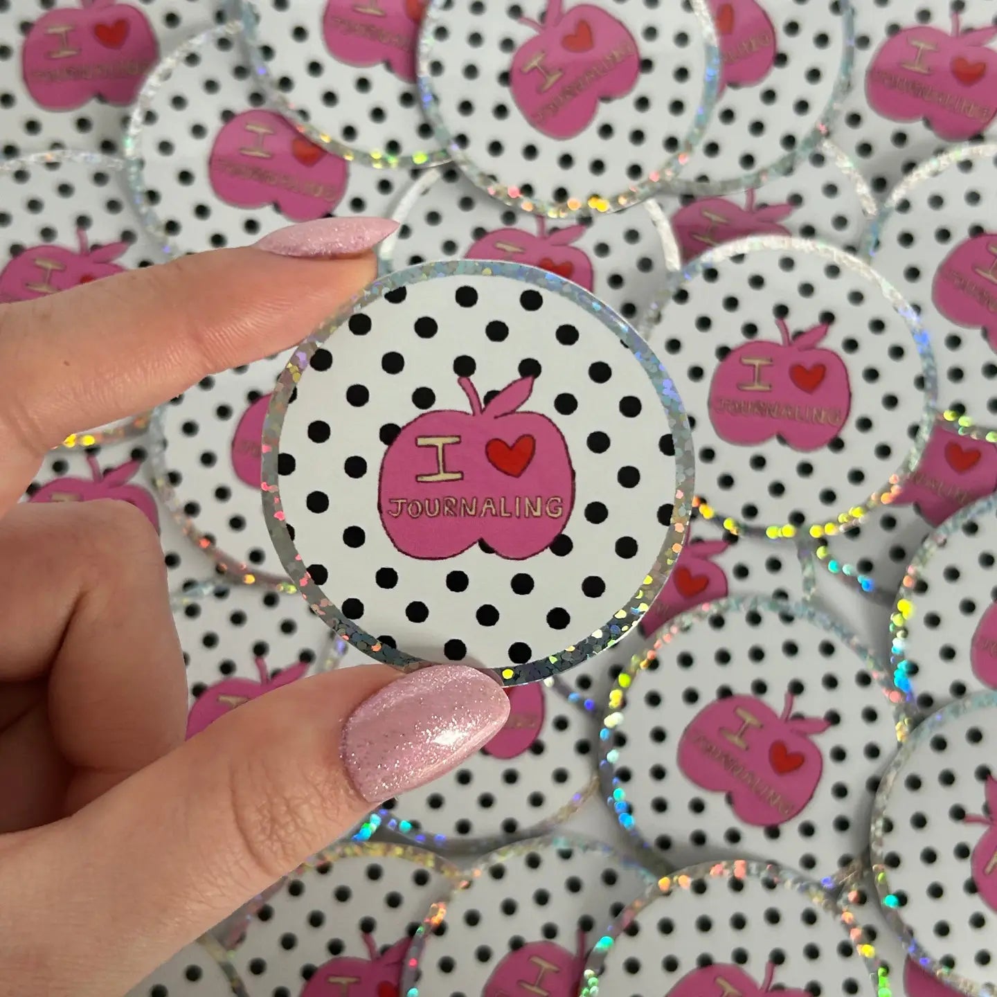 POLKA DOT JOURNALING STICKER | NANY CRAFT SHOP