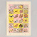 Kiku Print Meiji Moonlight Postcard (Copy)