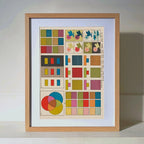 Kiku Print Colour Chart A3 Print