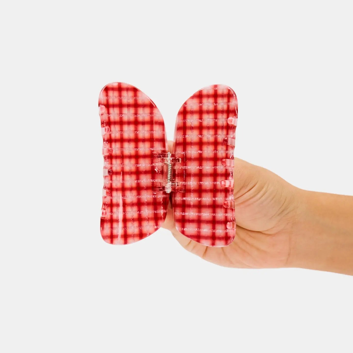 SUKI CLAW | RED PLAID