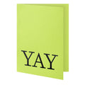 Short Talks Yay Card