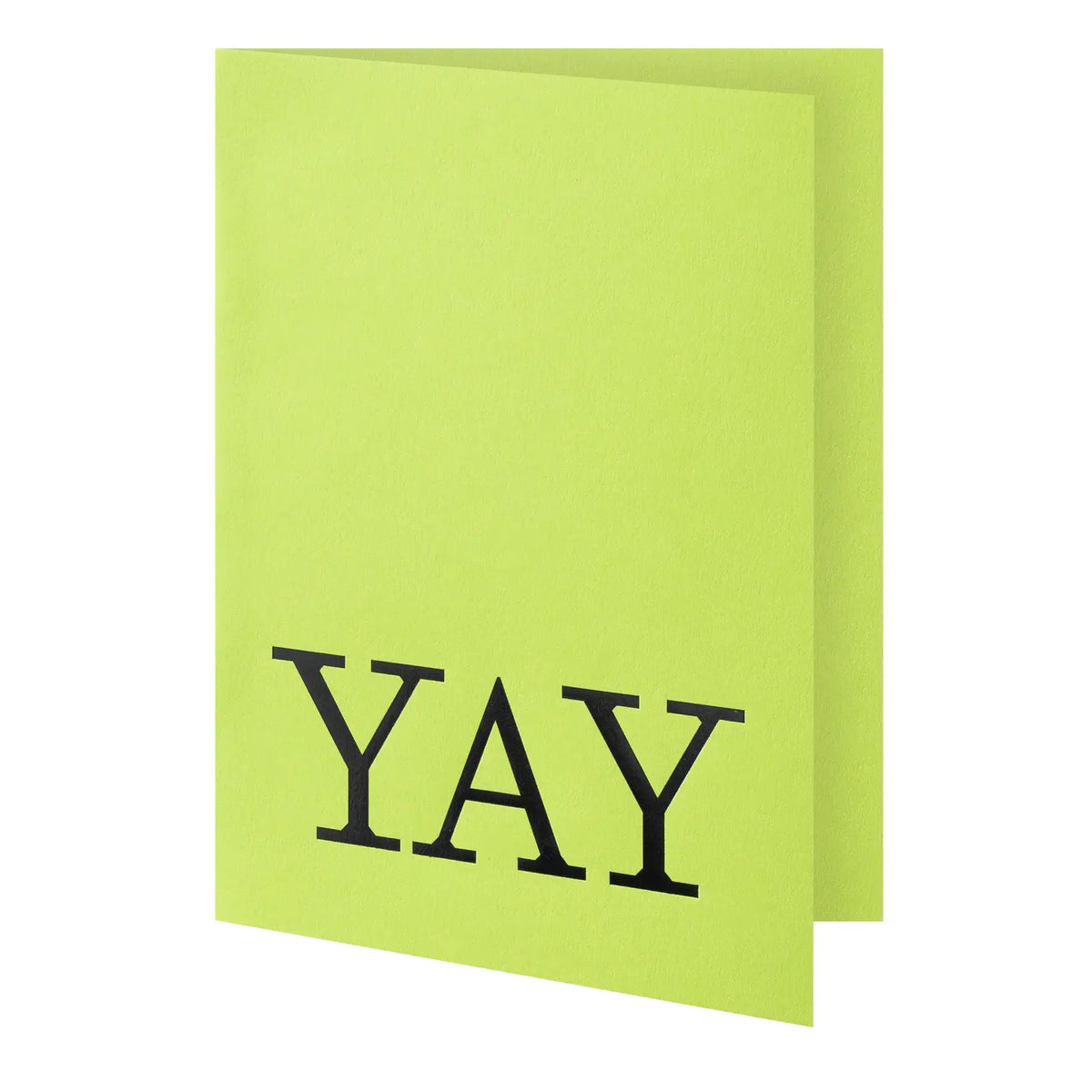 Short Talks Yay Card