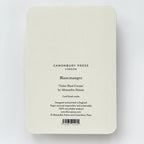 Canonbury Press Violet Petal Cream Blancmange Greeting Card