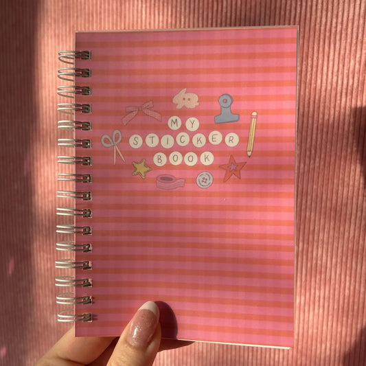 A6 MY STICKER BOOK - STICKER STORAGE BOOK | NANY CRAFT SHOP