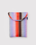 PUFFY TABLET SLEEVE 8" | GRADIENT STRIPE POPPY & LILAC