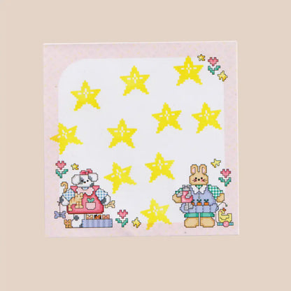 Rodeo Embroidery Star Self Inking Stamp