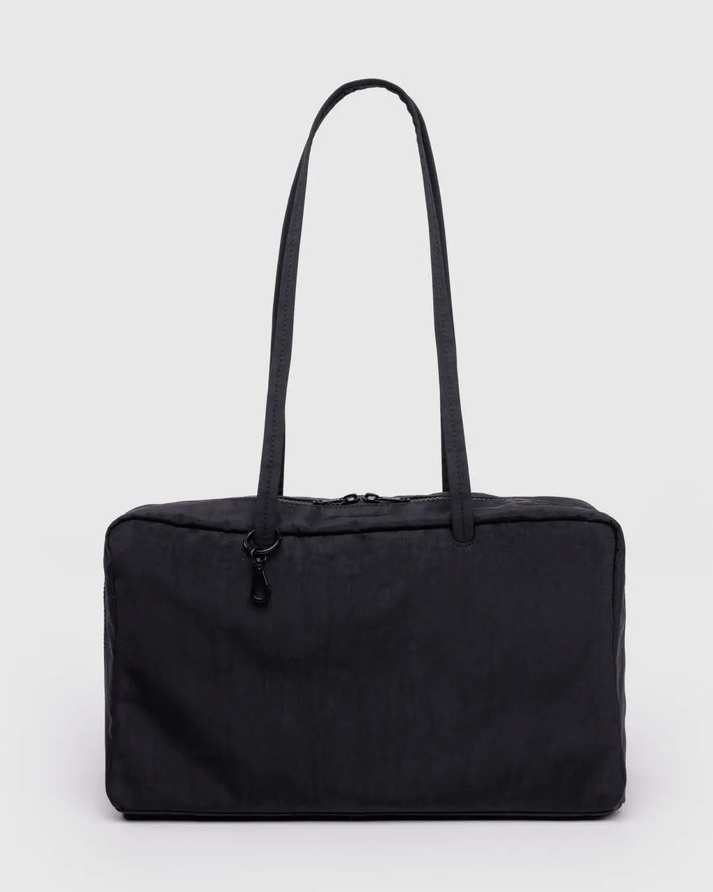 MEDIUM NYLON BOWLER BAG | BLACK