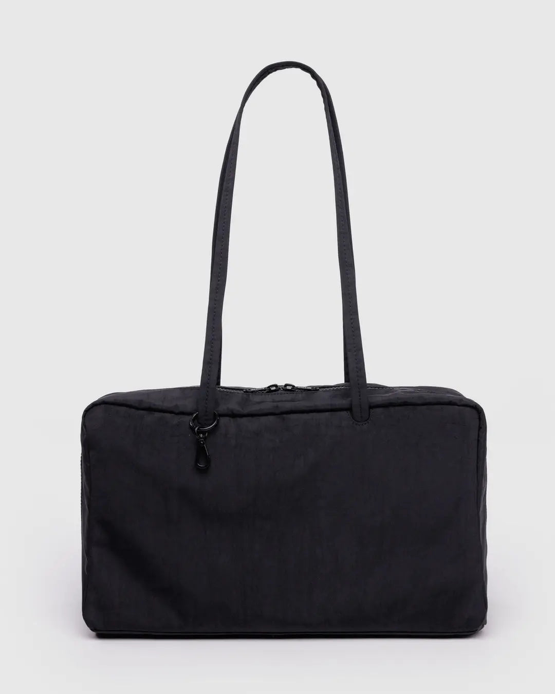 MEDIUM NYLON BOWLER BAG | BLACK